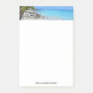 Beautiful Turquoise Tropical Beach Post-it Notes