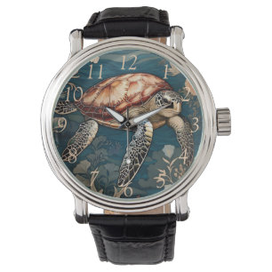 Beautiful Underwater Sea Turtle   Watch