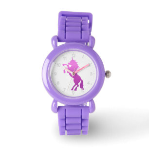 Beautiful unicorn - Choose background colour Watch