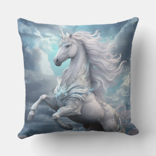 Beautiful Unicorn Outdoor Pillow
