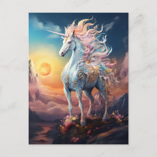 Beautiful Unicorn Postcard