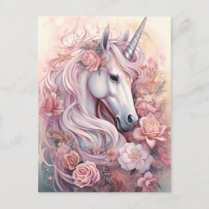 Beautiful Unicorn Postcard