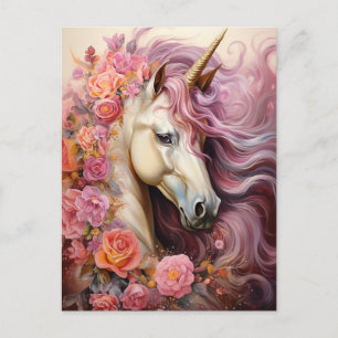 Beautiful Unicorn Postcard