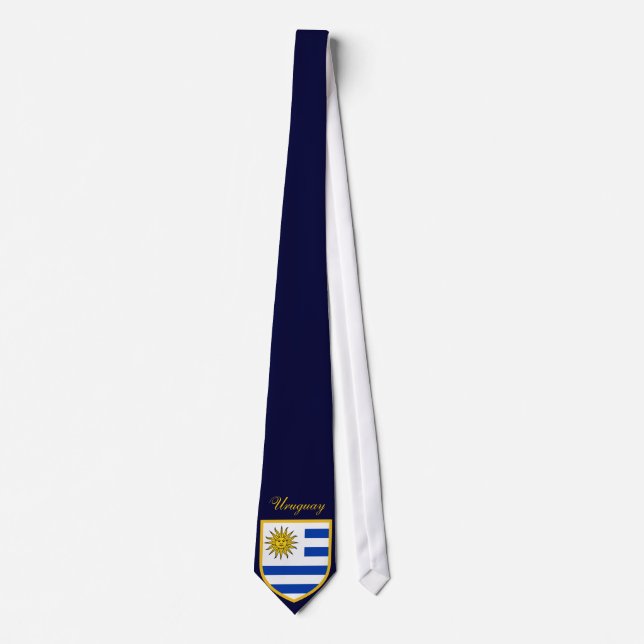 Beautiful Uruguay Flag Tie (Front)