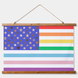 Beautiful USA Flag Hanging Tapestry