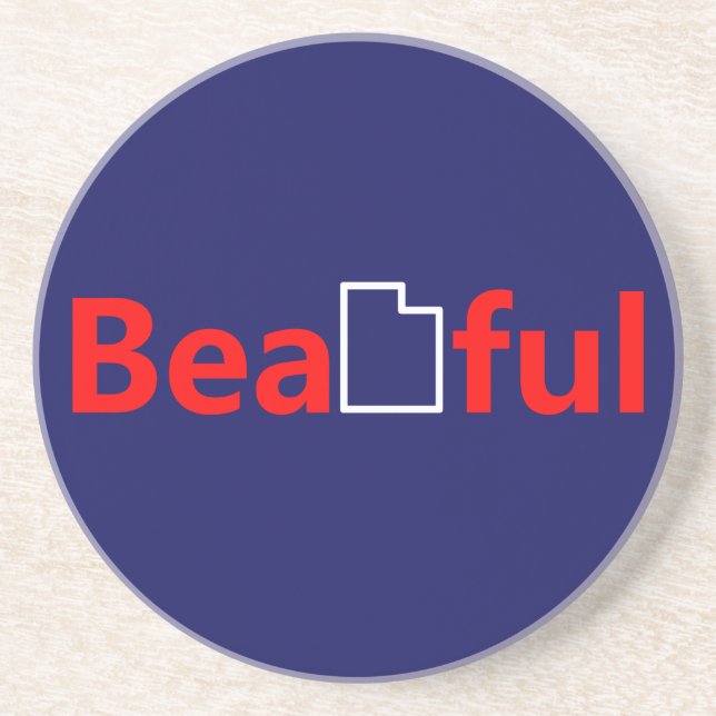 Beautiful Utah Coaster (Front)