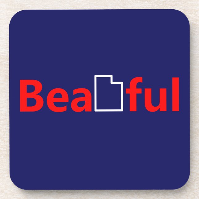 Beautiful Utah Coaster (Front)