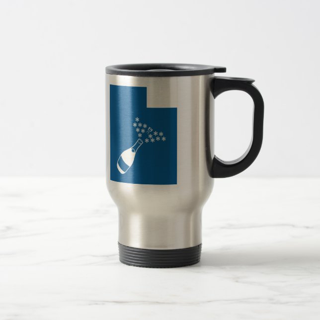 Beautiful Utah Travel Mug (Right)