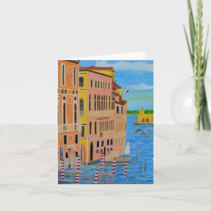 Beautiful Venice invitation card