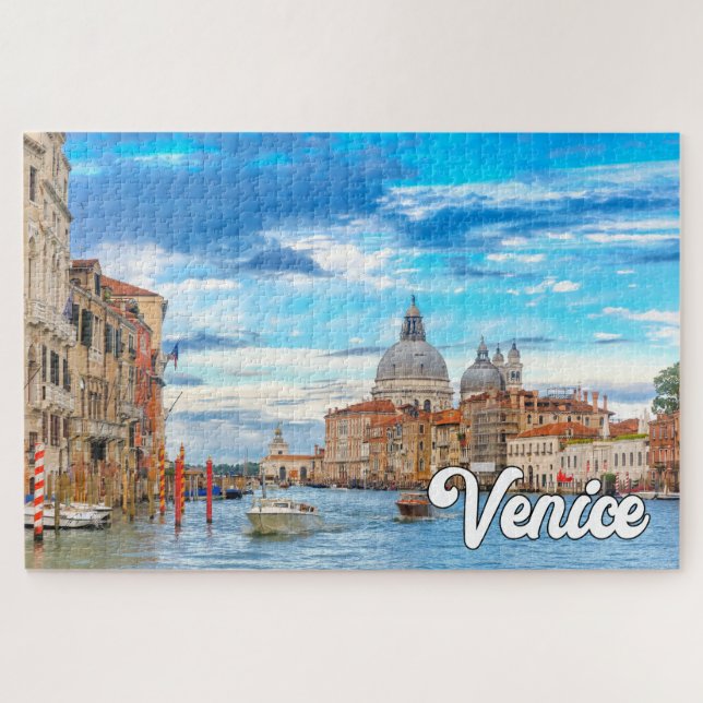 Beautiful Venice, Italy Jigsaw Puzzle (Horizontal)