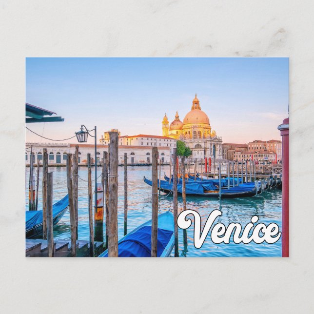 Beautiful Venice, Italy Postcard (Front)