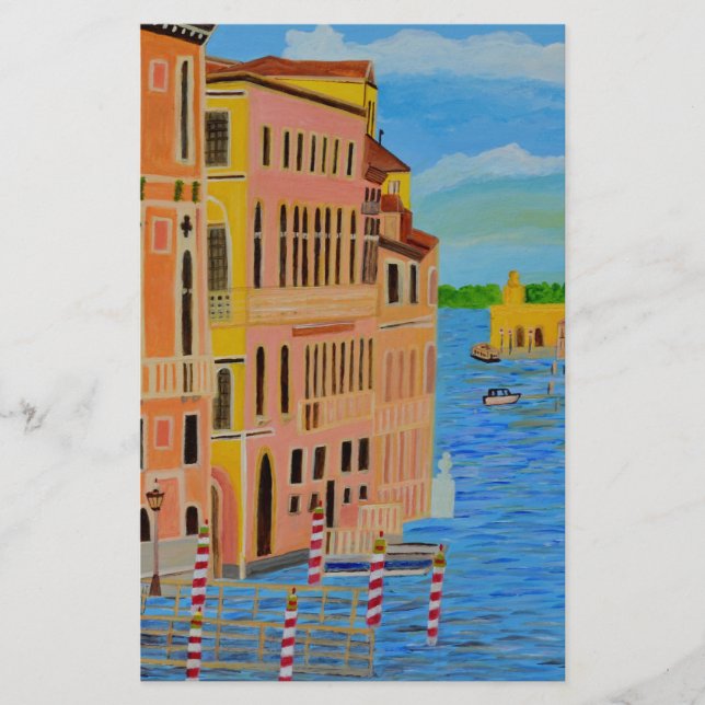 Beautiful Venice Stationery (Front)