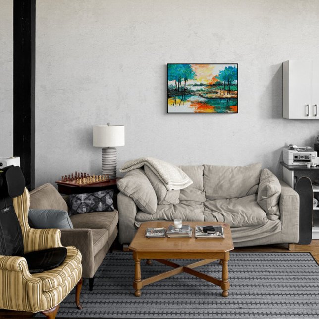 Beautiful Vibrant Colours Landscape Artwork Tile (Creator Uploaded)