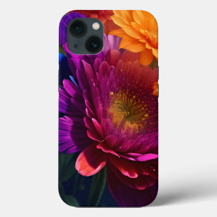 Beautiful Vibrant Flower Mix 2 iPhone 13 Case