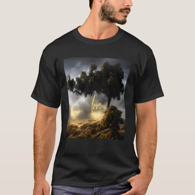 Beautiful Vibrant Tree Nature s Beauty  4 T-Shirt (Front)