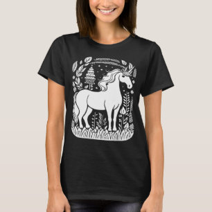 Beautiful Vibrant Unicorn Nature s Beauty T-Shirt