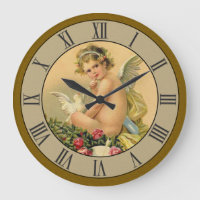 Beautiful Victorian Cherub Angel Dove