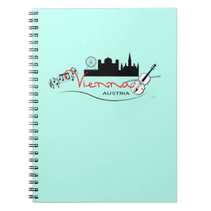 Beautiful Vienna, Austria Notebook