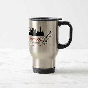 Beautiful Vienna, Austria Travel Mug