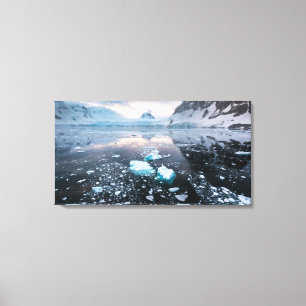 Beautiful View of Lemaire Channel Canvas Print