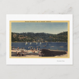 Beautiful View of Strawberry Lake Postcard