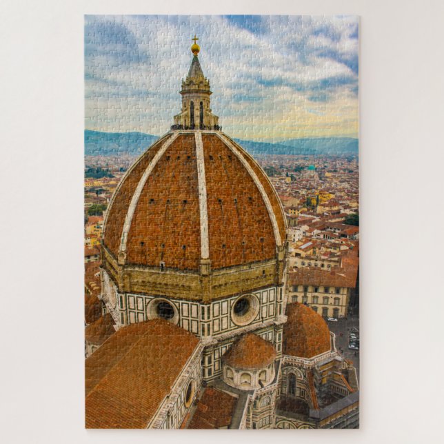 Beautiful view of the cathedral, Florence, Italy Jigsaw Puzzle (Vertical)