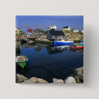 Beautiful village of Peggy's Cove with harbour