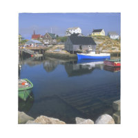 Beautiful village of Peggy's Cove with harbour