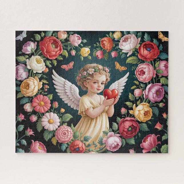 Beautiful Vintage Cherub Jigsaw Puzzle (Horizontal)