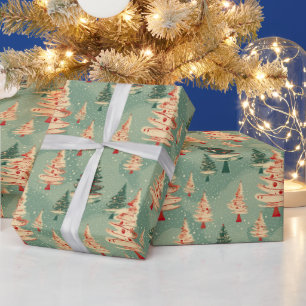 Beautiful Vintage Christmas Wrapping Paper