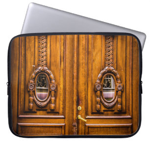 BEAUTIFUL VINTAGE DOOR LAPTOP SLEEVE