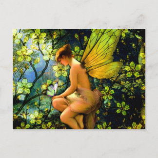 Beautiful Vintage Fairy Postcard