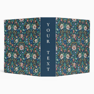 Beautiful Vintage Floral Binder