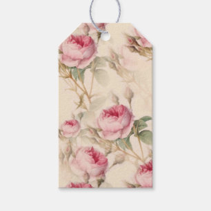 Beautiful Vintage Floral Gift Tags