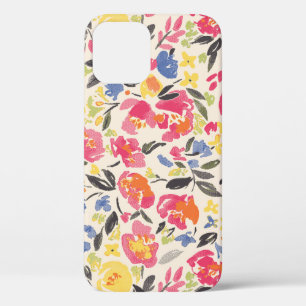 Beautiful vintage Floral pattern in the many kind  iPhone 12 Case