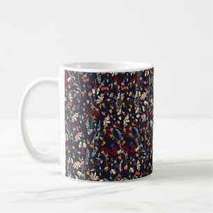 Beautiful vintage Floral pattern in the many kind Coffee Mug