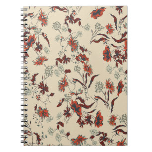 Beautiful vintage Floral pattern in the many kind  Notebook