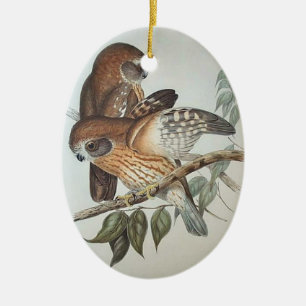Beautiful Vintage Owl Ornament