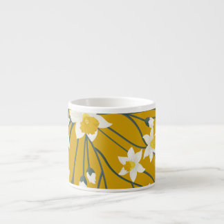 Beautiful Vintage: Seamless Ornament Design Espresso Cup