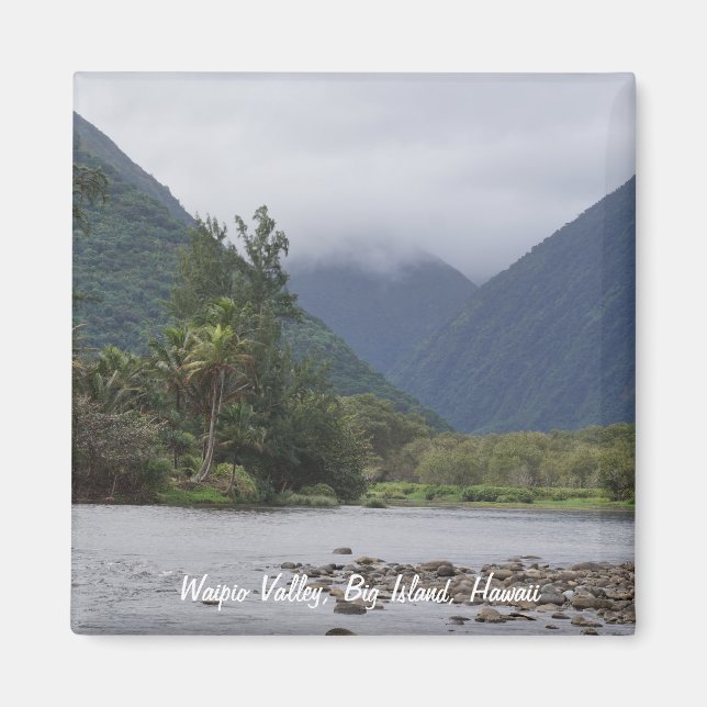 Beautiful Waipio Valley Magnet (Front)