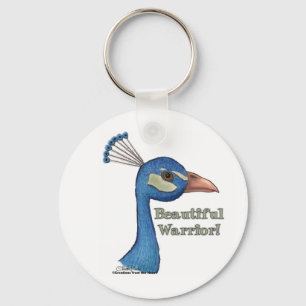Beautiful Warrior Keychain
