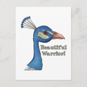 Beautiful Warrior Postcard