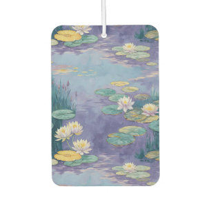 Beautiful Water Lilies Monet Art Air Freshener