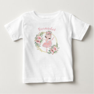 Beautiful Watercolor Ballerina Fairy Baby T-Shirt