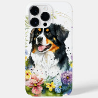 BEAUTIFUL WATERCOLOR BERNESE MOUNTAIN DOG