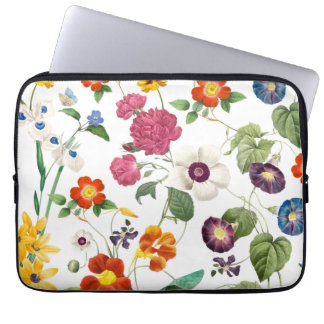 Beautiful Watercolor Botanical Laptop Sleeve