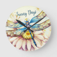 Beautiful Watercolor Dragonfly, Personalize 