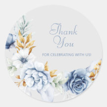 Beautiful Watercolor Flower Thank You