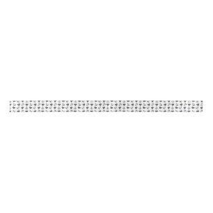 Beautiful watercolor hearts anchors pattern satin ribbon