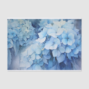 Beautiful Watercolor Hydrangea Decoupage Tissue Paper